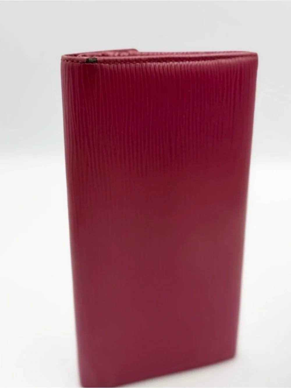 Louis Vuitton Magenta Epi Leather Long Wallet